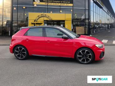 SPOTICAR Audi A1 Sportback 35 Tfsi 150ch S Line S Tronic 7 8cv Occasion - Citadine Essence Rouge Misano/arches+pav Noir Mythic - Reims - 1203714927_4