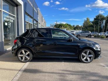 SPOTICAR Audi A1 Sportback 1.6 Tdi 116ch Occasion - Citadine Diesel Noir Mythic - Marseille - 1203745467_4
