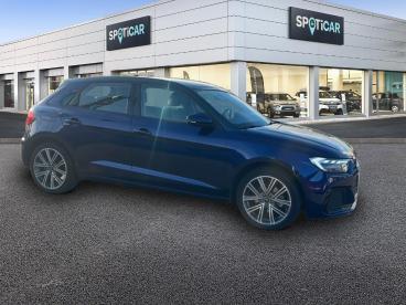 SPOTICAR Audi A1 Sportback 30 Tfsi 110ch S Line S Tronic 7 Occasion - Citadine Essence Bleu Navarre Métallisé - Arras - 1203792788_3