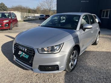 SPOTICAR Audi A1 Sportback 1.4 Tfsi 150 Cod Bvm6 Ambition Occasion - Citadine Essence Gris Clair - Callian - 1203907703_1