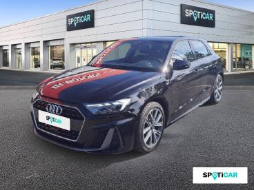 SPOTICAR Audi A1 Sportback 25 Tfsi 95ch S Line S Tronic 7 Occasion - Citadine Essence Noir Mythic Métallisé - Angers Cedex 01 - 1203955873_1