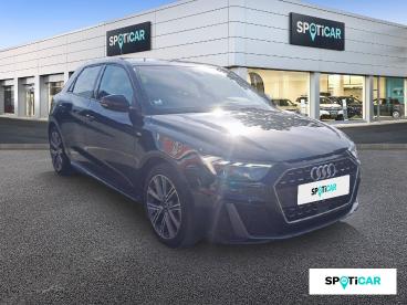 SPOTICAR Audi A1 Sportback 25 Tfsi 95ch S Line S Tronic 7 Occasion - Citadine Essence Noir Mythic Métallisé - Angers Cedex 01 - 1203955873_3