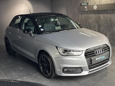 SPOTICAR Audi A1 Sportback 1.4 Tfsi 125ch Midnight Series S Tronic 7 Occasion - Citadine Essence Argent Fleuret/arches+pav Noir Brillant - Levallois Perret - 1203986413_3