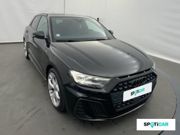 SPOTICAR Audi A1 Sportback 40 Tfsi 200ch S Line S Tronic 6 Occasion - Citadine Essence Noir Mythic Métallisé - Bourg En Bresse - 1204001500_3