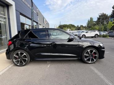 SPOTICAR Audi A1 Sportback 40 Tfsi 207ch S Line S Tronic 7 Occasion - Citadine Essence Noir Mythic Métallisé - Marseille - 1204019574_4