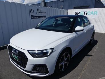 SPOTICAR Audi A1 Sportback 1.0 Tfsi 95 Advanced Occasion - Citadine Essence Blanc - Lezignan corbieres - 1204021659_1