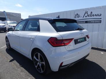 SPOTICAR Audi A1 Sportback 1.0 Tfsi 95 Advanced Occasion - Citadine Essence Blanc - Lezignan corbieres - 1204021659_4