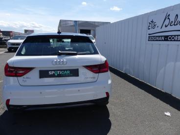 SPOTICAR Audi A1 Sportback 1.0 Tfsi 95 Advanced Occasion - Citadine Essence Blanc - Lezignan corbieres - 1204021659_5