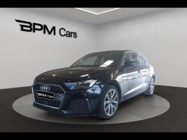 SPOTICAR Audi A1 Sportback 30 Tfsi 110ch S Line S Tronic 7 Occasion - Citadine Essence Noir Mythic Métallisé - Amilly - 1204040444_1
