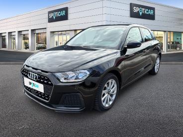 SPOTICAR Audi A1 Sportback 25 Tfsi 95ch Advanced Occasion - Citadine Essence Noir Mythic/arches+pav Gris Manhattan - Dizy - 1204075914_1