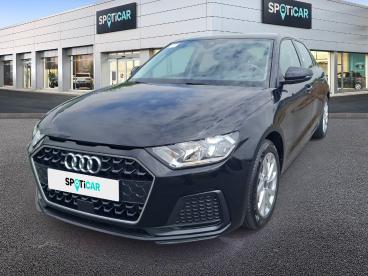 SPOTICAR Audi A1 Sportback 25 Tfsi 95ch Advanced Occasion - Citadine Essence Noir Mythic Métallisé - Reims - 1204091173_1