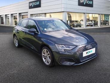 SPOTICAR Audi A3 A3 Sportback 35 Tdi 150 Design Occasion - Berline Diesel Gris - Auray - 1203572414_3