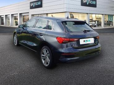SPOTICAR Audi A3 A3 Sportback 35 Tdi 150 Design Occasion - Berline Diesel Gris - Auray - 1203572414_4