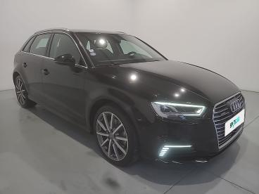 SPOTICAR Audi A3 A3 Sportback 40 E-tron 204 S Tronic 6 Design Luxe Occasion - Berline Hybride Rechargeable Noir - Tours - 1203631037_3