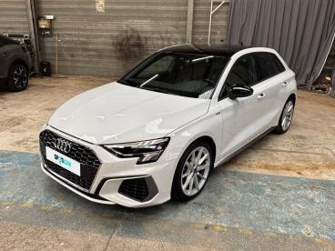 SPOTICAR Audi A3 35 Tdi 150ch S Line S Tronic 7 Occasion - Berline Diesel Blanc - Dizy - 1203756377_1