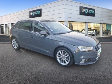 SPOTICAR Audi A3 A3 Sportback 30 Tfsi 116 Sport Occasion - Berline Essence Gris - Macon - 1203811228_3