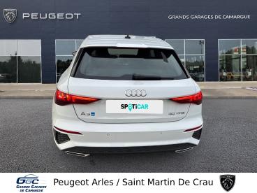 SPOTICAR Audi A3 A3 Sportback 30 Tfsi Mild Hybrid 110 S Tronic 7 S Occasion - Berline Essence Blanc - Arles - 1203828984_5