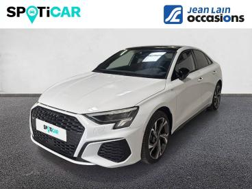 SPOTICAR Audi A3 A3 Berline Tfsi Mild Hybrid 150 S Tronic 7 S Line Occasion - Berline Essence Blanc - Seynod - 1203857680_1