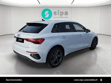SPOTICAR Audi A3 A3 Sportback 45 Tfsie 245 S Tronic 6 Competition Occasion - Berline Hybride Blanc - Muret - 1203899341_2