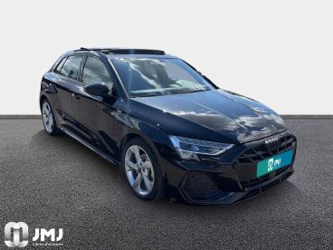 SPOTICAR Audi A3 Tfsi Mild Hybrid 150 S Tronic 7 S Line Occasion - Berline Hybride Mythos Black Metallic - Besancon - 1203966258_3