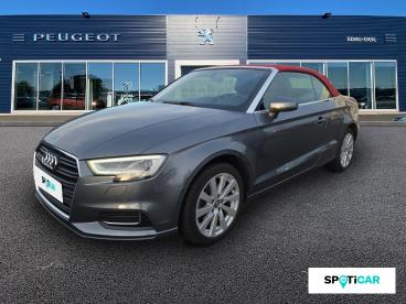 SPOTICAR Audi A3 2.0 Tdi 150ch Design S Tronic 7 Occasion - Coupé-cabriolet Diesel Gris Mousson/capote Rouge - Limoges - 1203970656_1