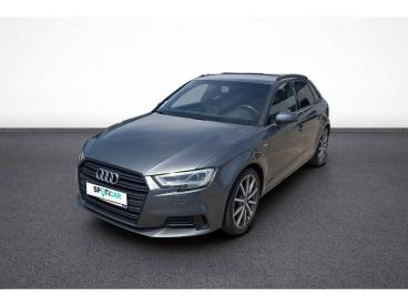 SPOTICAR Audi A3 A3 Sportback 35 Tfsi Cod 150 S Tronic 7 Sport Occasion - Berline Essence Noir - Orange - 1204081652_1