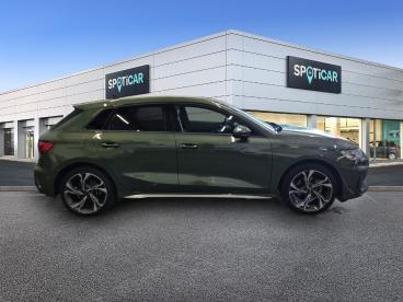 SPOTICAR Audi A3 Tfsi Mild Hybrid 150 S Tronic 7 S Line Occasion - Berline Hybride Vert - Montmorot - 1204121352_4