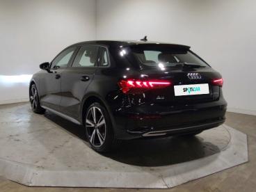 SPOTICAR Audi A3 A3 Sportback 40 Tfsie 204 S Tronic 6 Design Luxe Occasion - Berline Hybride Rechargeable Mythos Black Metallic - Cesson-sevigne - 1204143512_3