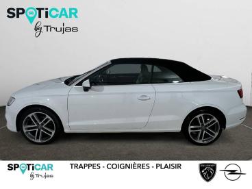 SPOTICAR Audi A3 A3 Cabriolet 35 Tfsi Cod 150 S Tronic 7 Design Lux Occasion - Coupé-cabriolet Essence Blanc - Plaisir - 1204182251_2