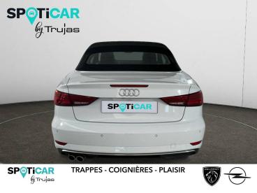 SPOTICAR Audi A3 A3 Cabriolet 35 Tfsi Cod 150 S Tronic 7 Design Lux Occasion - Coupé-cabriolet Essence Blanc - Plaisir - 1204182251_4
