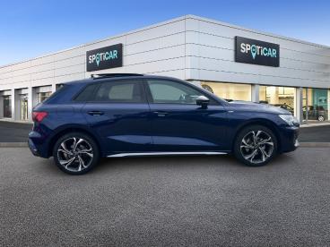 SPOTICAR Audi A3 Tdi 150 S Tronic 7 S Line Occasion - Berline Diesel Bleu - Epinal - 1204238690_4