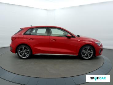 SPOTICAR Audi A3 Sportback 35 Tdi 150ch S Line S Tronic 7 Occasion - Berline Diesel Blanc - Rumilly - 1203462391_4