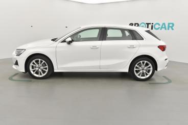 SPOTICAR Audi A3 Sportback Tfsi Mild Hybrid 116 S Tronic 7 Advanced Edition Occasion - Berline Essence Arkona White - Montendre - 1203644223_5