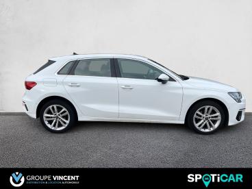 SPOTICAR Audi A3 Sportback 30 Tdi 116ch Bvm Design Occasion - Berline Diesel Blanc Adelie - Varennes Vauzelles - 1203657307_4