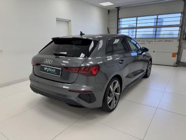 SPOTICAR Audi A3 Sportback 35 Tfsi 150 Mhev S Tronic S Line Occasion - Berline Hybride Gris Foncé - Yvetot - 1203662625_3