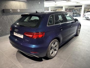 SPOTICAR Audi A3 Sportback 1.4 Tfsi 204ch E-tron Design S Tronic 6 Occasion - Berline Hybride Rechargeable Bleu - Levallois Perret - 1203678757_4