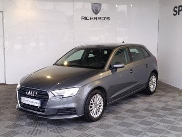 SPOTICAR Audi A3 Sportback 0 Tdi 116 S Tronic Business Line Occasion - Berline Diesel Gris Clair - Treillieres - 1203742982_1