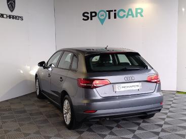 SPOTICAR Audi A3 Sportback 0 Tdi 116 S Tronic Business Line Occasion - Berline Diesel Gris Clair - Treillieres - 1203742982_4