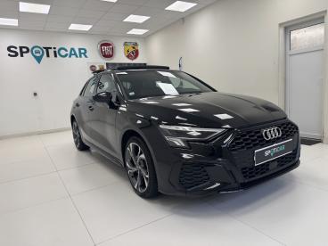 SPOTICAR Audi A3 Sportback 35 Tfsi 150 Mhev S Tronic S Line Occasion - Berline Hybride Noir - Yvetot - 1203749168_2