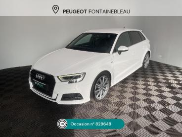 SPOTICAR Audi A3 Sportback 35 Tdi 150 S Tronic 7 S Line Plus Occasion - Berline Diesel Blanc - Avon - 1203757233_1