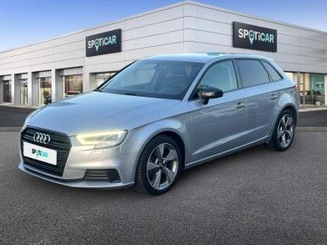 SPOTICAR Audi A3 Sportback 1.6 Tdi 116ch Midnight Series S Tronic 7 Occasion - Berline Diesel Argent Fleuret - Beziers - 1203789147_1