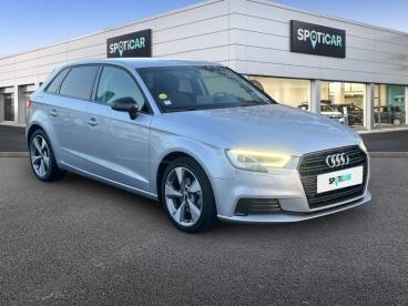 SPOTICAR Audi A3 Sportback 1.6 Tdi 116ch Midnight Series S Tronic 7 Occasion - Berline Diesel Argent Fleuret - Beziers - 1203789147_3
