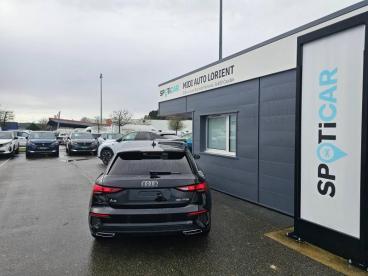 SPOTICAR Audi A3 Sportback 30 Tfsi 110 Mild Hybrid Design S Tronic 7 Pack Ext Occasion - Berline Hybride Noir - Caudan - 1203812346_4