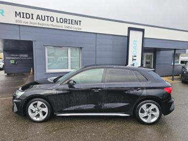SPOTICAR Audi A3 Sportback 30 Tfsi 110 Mild Hybrid Design S Tronic 7 Pack Ext Occasion - Berline Hybride Noir - Caudan - 1203812346_5