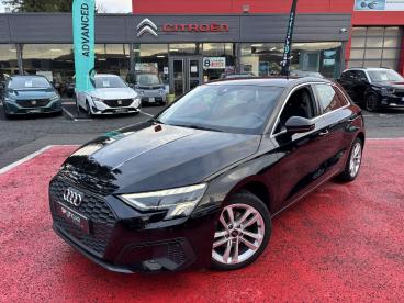 SPOTICAR Audi A3 Sportback 30 Tdi 116ch Business Line + Attelage Occasion - Berline Diesel Noir - Ambert - 1203871598_1