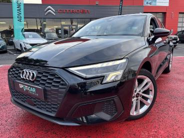 SPOTICAR Audi A3 Sportback 30 Tdi 116ch Business Line + Attelage Occasion - Berline Diesel Noir - Ambert - 1203871598_2