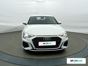 SPOTICAR Audi A3 Sportback 35 Tdi 150ch S Line S Tronic 7 Occasion - Berline Diesel Blanc Glacier Métallisé - Bourg En Bresse - 1203876863_2