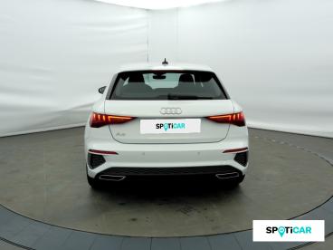 SPOTICAR Audi A3 Sportback 35 Tdi 150ch S Line S Tronic 7 Occasion - Berline Diesel Blanc Glacier Métallisé - Bourg En Bresse - 1203876863_5