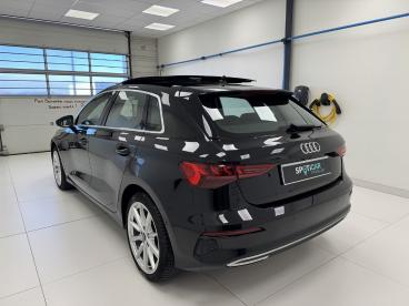 SPOTICAR Audi A3 Sportback 35 Tfsi 150 Mhev S Tronic Design Luxe Occasion - Berline Hybride Noir - Yvetot - 1203913477_4