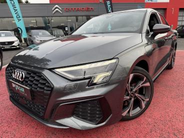 SPOTICAR Audi A3 Sportback 0 Tfsi E 204ch S Tronic S Line Occasion - Berline Hybride Rechargeable Gris Foncé - Ambert - 1203921685_2